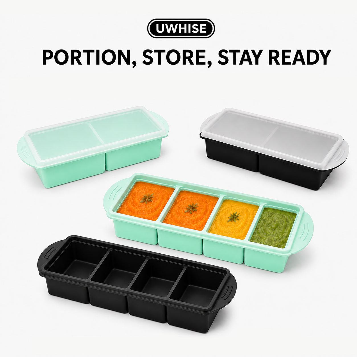 Uwhise siliconen soepvorm voor - Meal Prep Template recensie en prijs