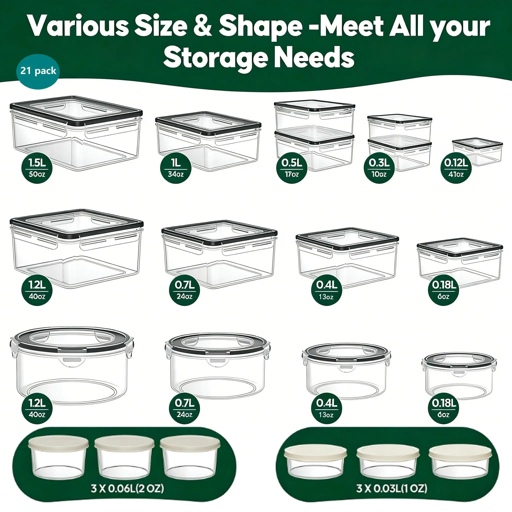 40/42/50/52/62-delige set grot - Meal Prep Kitchen recensie en prijs