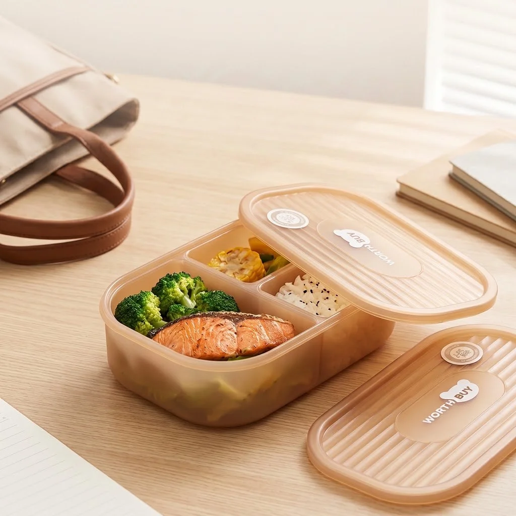 Kinder Bento Lunchbox met 3 co - Meal Prep Or Prep Meal recensie en prijs
