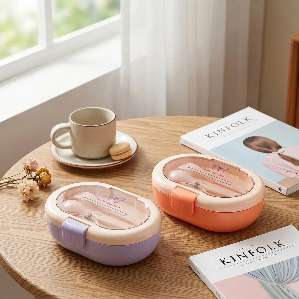 Plastic bentobox met bestek, l - Meal Prep Or Prep Meal recensie en prijs